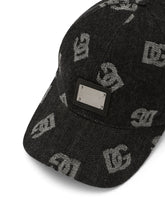 Jacquard baseball cap with DG Monogram -  | Dolce & Gabbana
