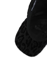 Baseball cap with flocked leopard print -  | Dolce &amp; Gabbana