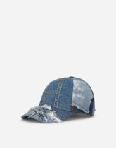Denim patchwork baseball cap -  | Dolce &amp; Gabbana