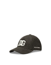 Cotton baseball cap with DG embroidery -  | Dolce &amp; Gabbana