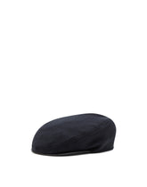 Cashmere and leather flap cap -  | Dolce &amp; Gabbana