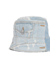 Denim patchwork bucket hat -  | Dolce &amp; Gabbana
