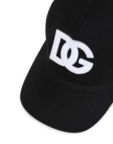 Cotton baseball cap with DG embroidery -  | Dolce &amp; Gabbana