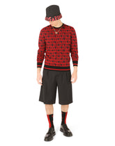 Reversible bucket hat in printed nylon -  | Dolce &amp; Gabbana