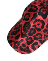 Leopard-design jacquard baseball cap -  | Dolce & Gabbana