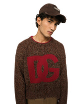 Cotton baseball cap with logo tag -  | Dolce & Gabbana