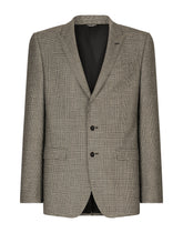 Single-breasted glen plaid Martini-fit suit -  | Dolce &amp; Gabbana