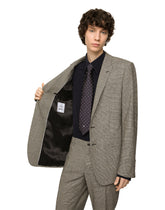 Single-breasted glen plaid Martini-fit suit -  | Dolce &amp; Gabbana