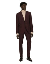 Wool/mohair Martini-fit suit -  | Dolce & Gabbana