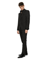 Floral jacquard Martini-fit suit -  | Dolce &amp; Gabbana