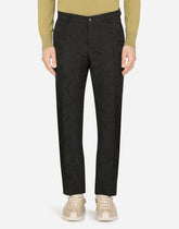 Floral jacquard Martini-fit suit -  | Dolce &amp; Gabbana