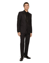 Wool and silk three-piece Martini-fit tuxedo suit -  | Dolce & Gabbana