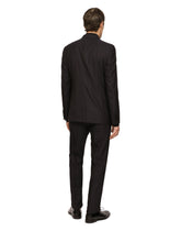 Wool and silk three-piece Martini-fit tuxedo suit -  | Dolce & Gabbana