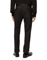 Wool and silk three-piece Martini-fit tuxedo suit -  | Dolce & Gabbana