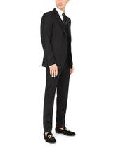 Wool and silk Martini-fit suit -  | Dolce &amp; Gabbana