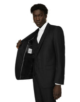 Wool and silk Martini-fit suit -  | Dolce &amp; Gabbana