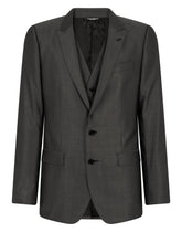 Wool and silk Martini-fit suit -  | Dolce &amp; Gabbana