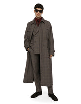 Double-breasted glen plaid Martini-fit suit -  | Dolce & Gabbana