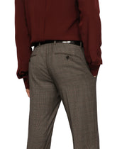 Double-breasted glen plaid Martini-fit suit -  | Dolce & Gabbana