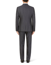 Double-breasted wool and silk Martini-fit suit -  | Dolce & Gabbana