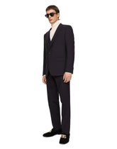 Stretch wool three-piece Martini-fit suit -  | Dolce & Gabbana