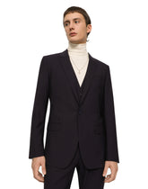 Stretch wool three-piece Martini-fit suit -  | Dolce & Gabbana