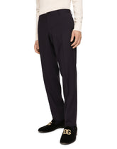 Stretch wool three-piece Martini-fit suit -  | Dolce & Gabbana