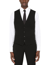 Wool Sicilia-fit suit -  | Dolce & Gabbana