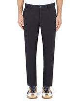 Double-breasted linen Taormina-fit suit -  | Dolce & Gabbana