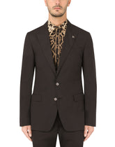 Cotton Taormina-fit suit with jogging pants -  | Dolce & Gabbana