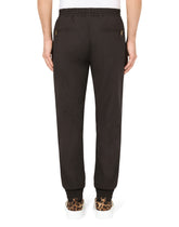 Cotton Taormina-fit suit with jogging pants -  | Dolce & Gabbana