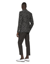 Cotton Taormina-fit suit with polka-dot print -  | Dolce & Gabbana