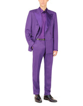 Double-breasted stretch wool Sicilia-fit suit -  | Dolce & Gabbana