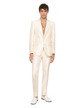 Faille silk Sicilia-fit suit -  | Dolce & Gabbana