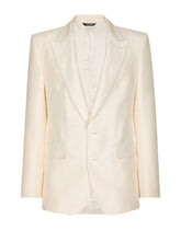 Faille silk Sicilia-fit suit -  | Dolce & Gabbana