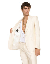 Faille silk Sicilia-fit suit -  | Dolce & Gabbana