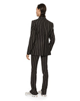 Pinstripe wool Sicilia-fit suit -  | Dolce & Gabbana