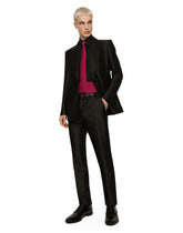 Double-breasted Sicilia-fit tuxedo suit with DG monogram -  | Dolce &amp; Gabbana