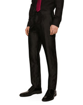 Double-breasted Sicilia-fit tuxedo suit with DG monogram -  | Dolce &amp; Gabbana