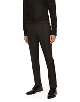 Lamé silk jacquard martini-fit tuxedo suit -  | Dolce & Gabbana