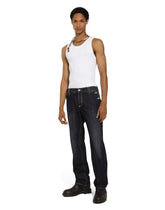 Classic blue denim jeans with sailor-style pocket -  | Dolce & Gabbana