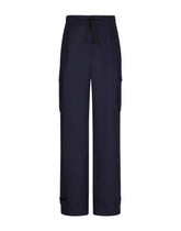 Linen jogging pants with tag -  | Dolce & Gabbana