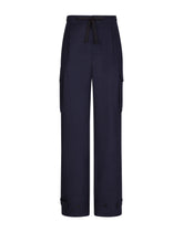 Linen jogging pants with tag -  | Dolce & Gabbana