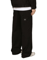 Cotton faille pants with DGVIB3 patch and embroidery -  | Dolce & Gabbana