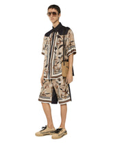 Long short with silk front and denim back -  | Dolce &amp; Gabbana