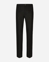 Tailored stretch cotton pants -  | Dolce &amp; Gabbana