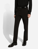 Tailored stretch cotton pants -  | Dolce &amp; Gabbana