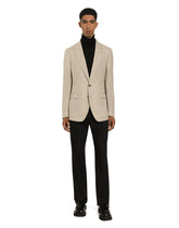 Cotton pants with darts -  | Dolce & Gabbana
