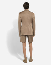 Silk duchesse shorts -  | Dolce &amp; Gabbana
