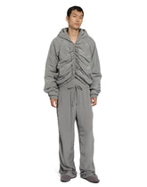 Silk jogging pants with gathered detailing -  | Dolce &amp; Gabbana